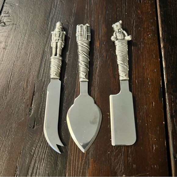 Antique Toy 3 piece Cheese Set - Picture 2 of 4